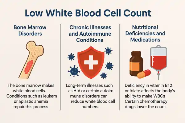 low white blood cell count