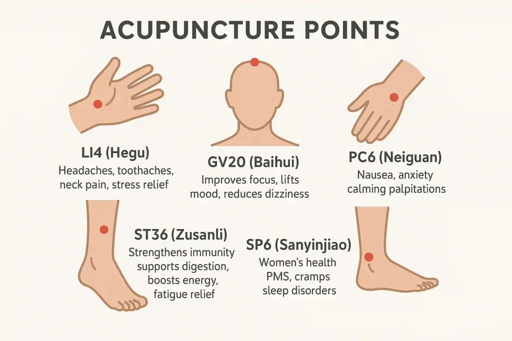 acupressure points