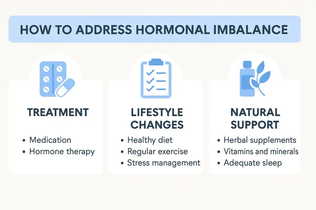 how to fix hormonal imbalance