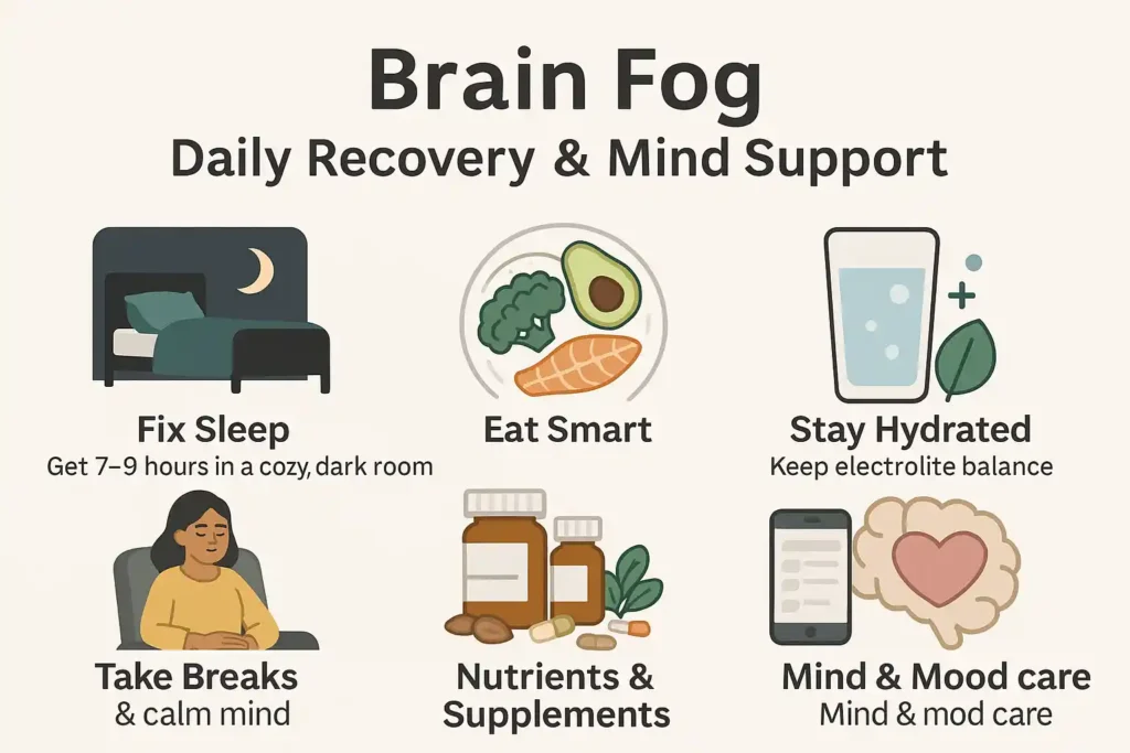 what helps with brain fog