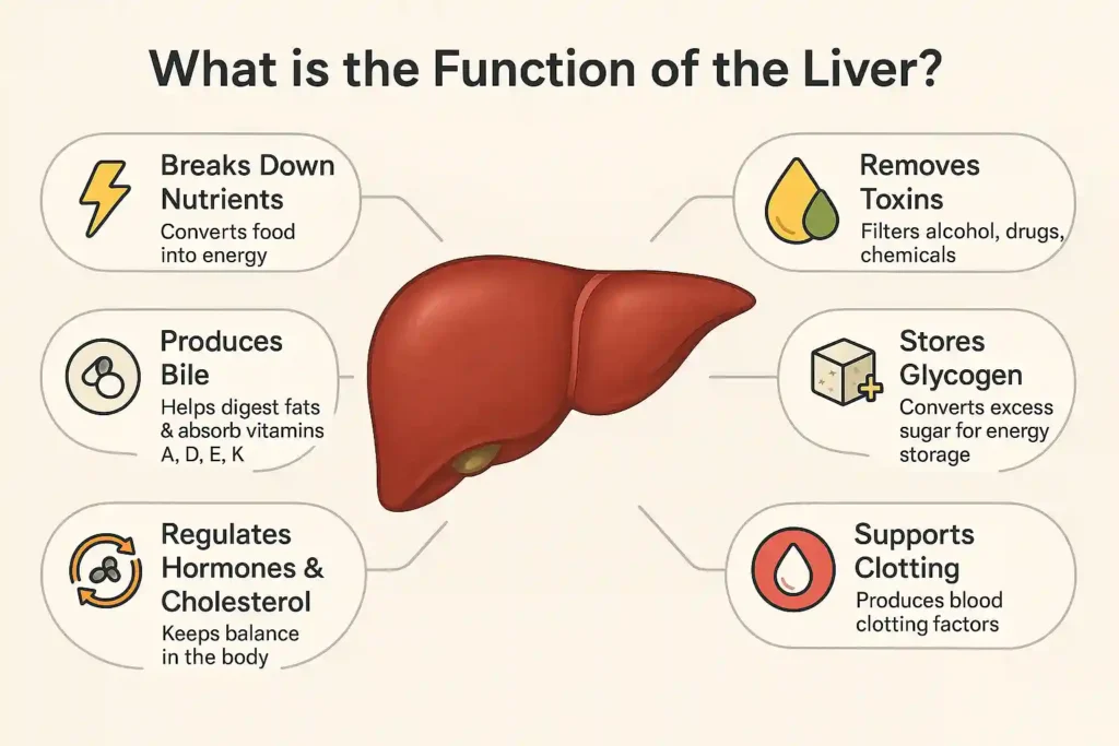 what is the function of the liver_