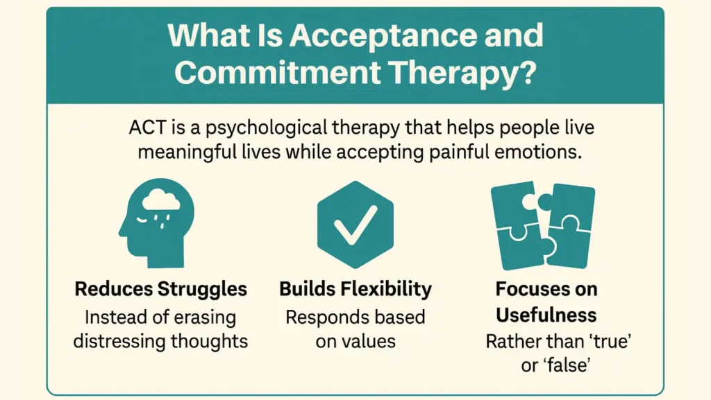 what is acceptance and commitment therapy​