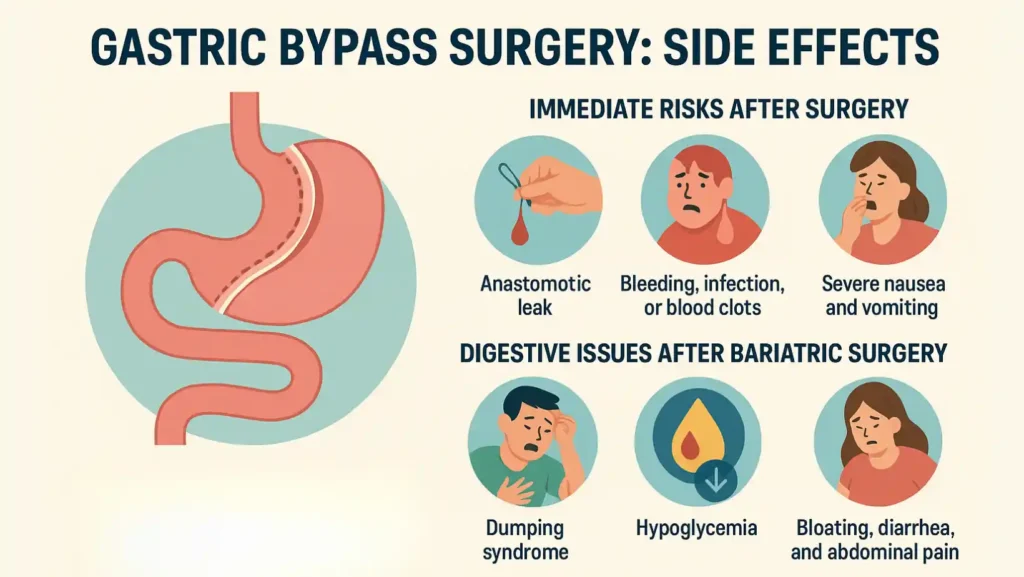 gastric bypass side effects