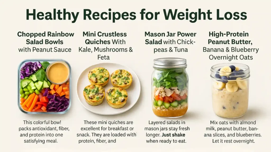 healthy recipes for weight loss