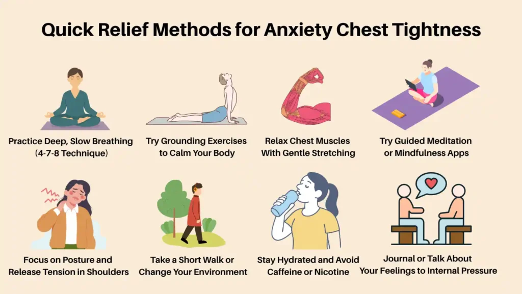 how to relieve chest tightness