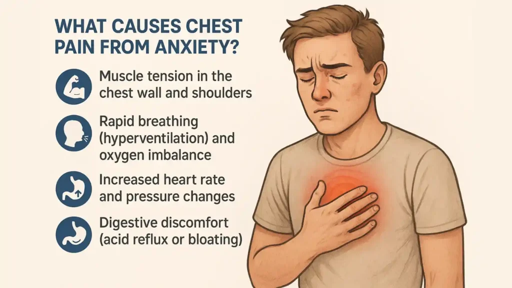 can anxiety cause chest pain