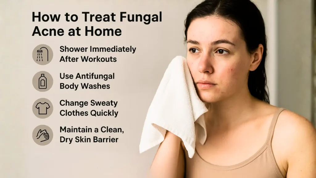 fungal acne treatment at home​