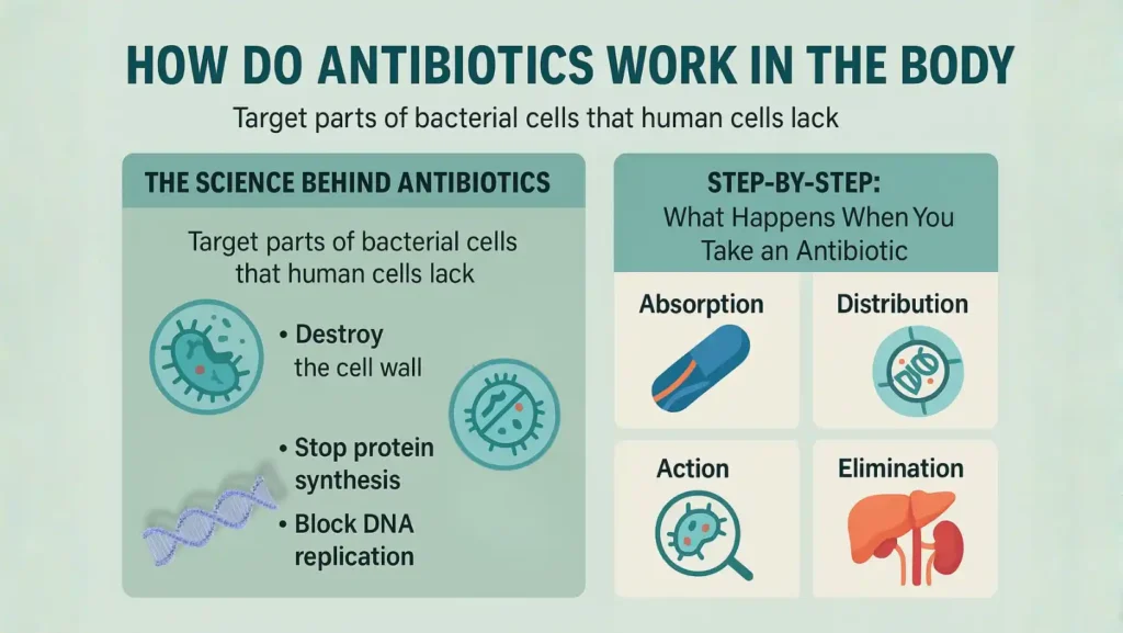 how fast do antibiotics work