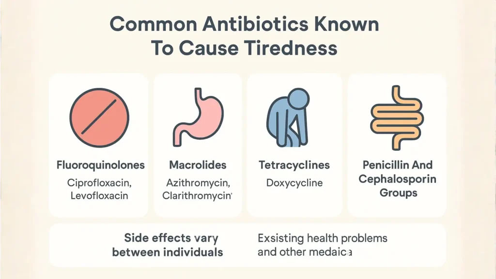do antibiotics make you feel tired