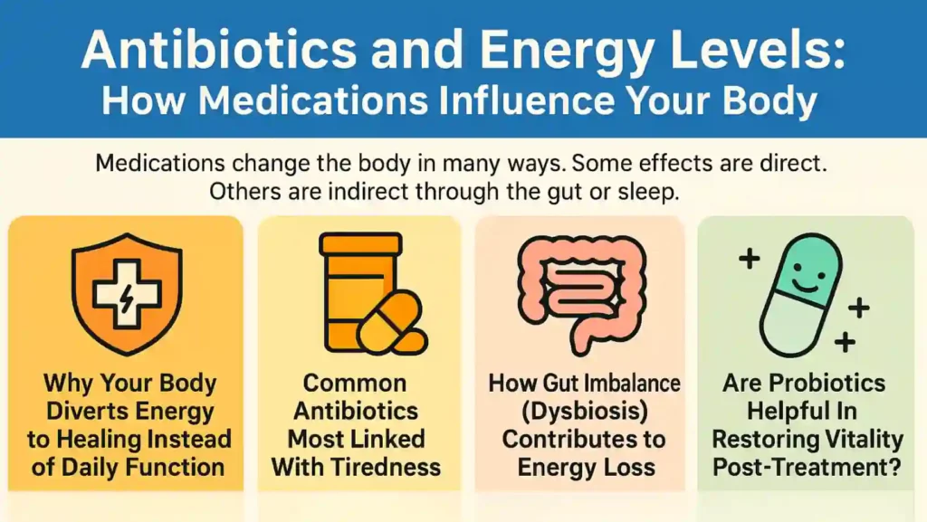 antibiotics and energy levels