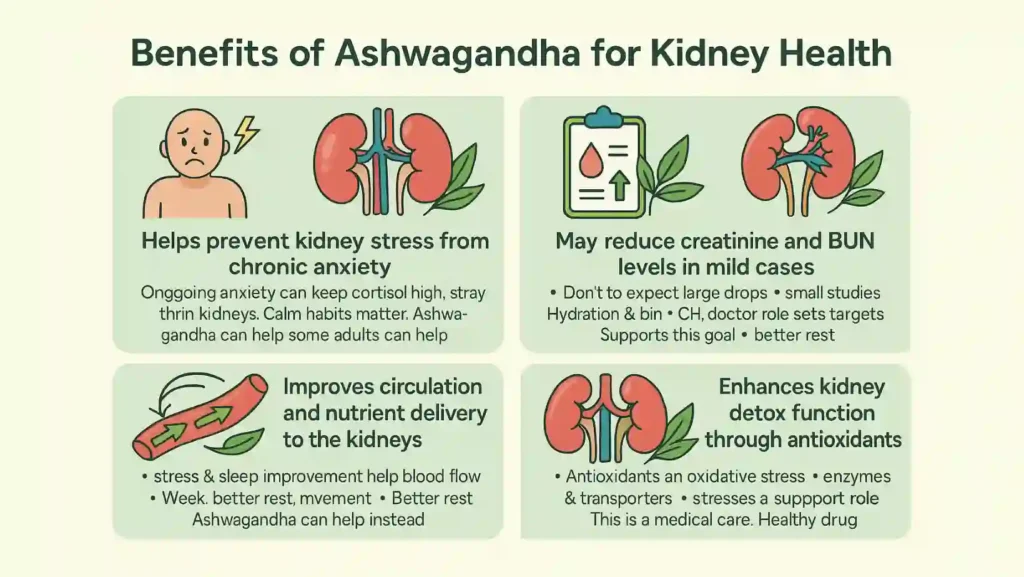 ashwagandha renal health benefits