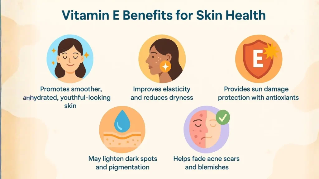 vitamin e benefits for skin