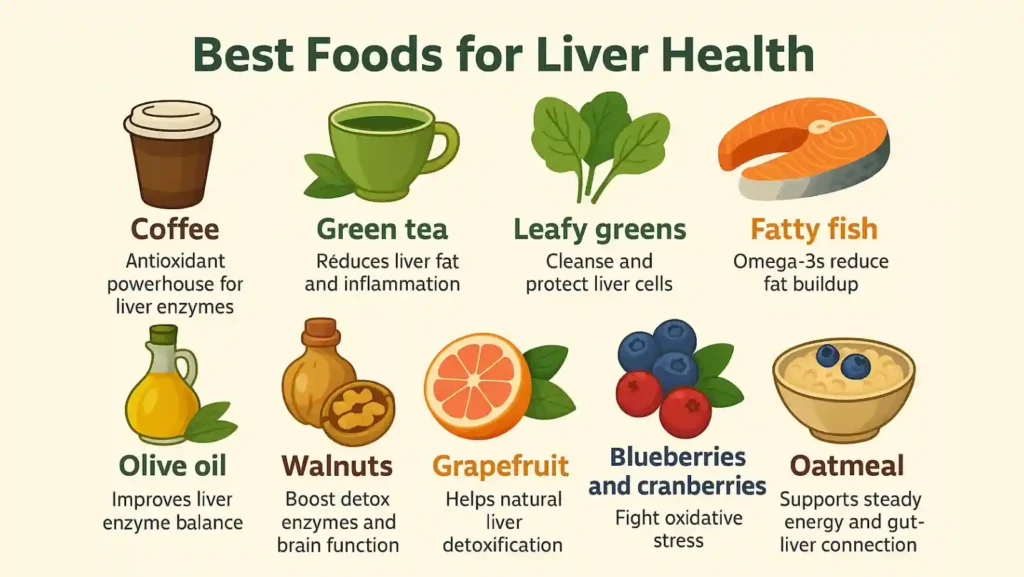 best foods for liver health