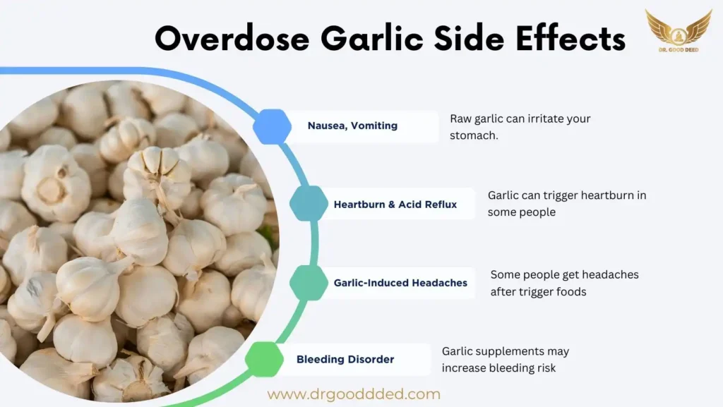 Garlic Overdose Side Effects