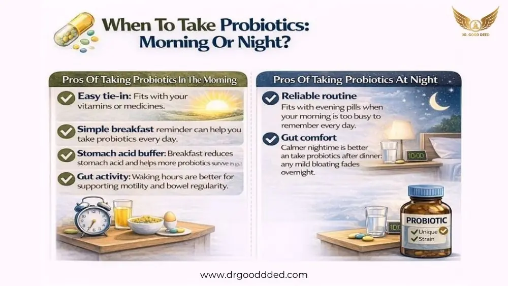 When To Take Probiotics: Morning Or Night