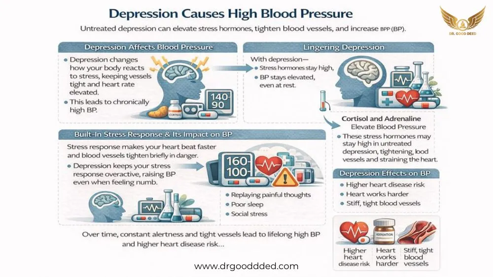 How Depression Affects Blood Pressure