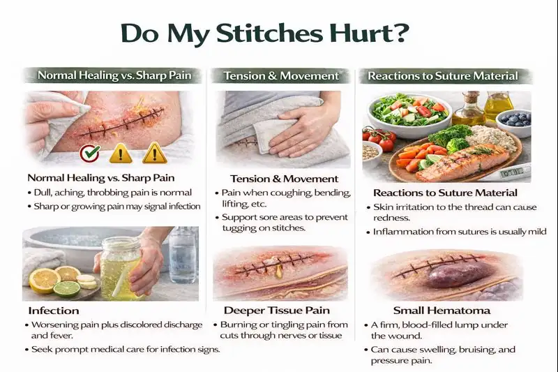 Why Do My Stitches Hurt