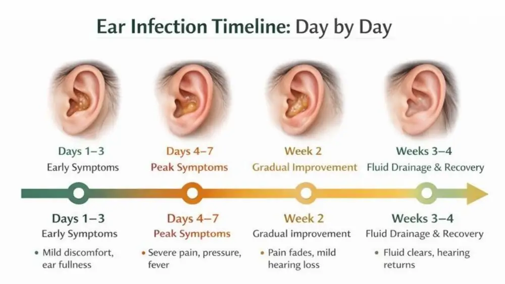 Ear Infection Timeline: Day by Day