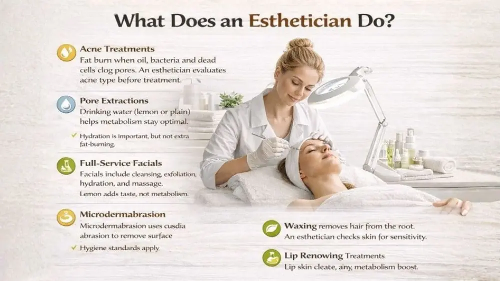 Duties of an Esthetician