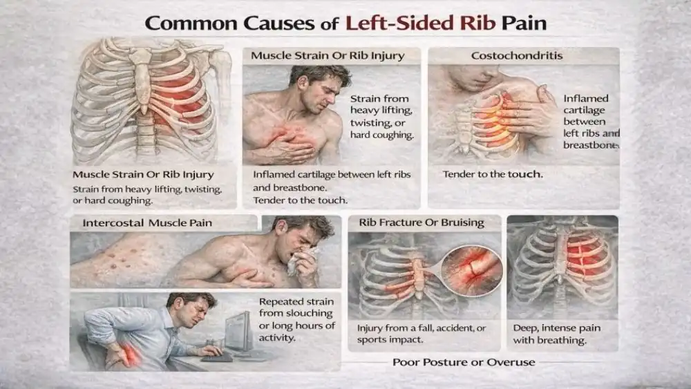 Common Causes of Left-Sided Rib Pain