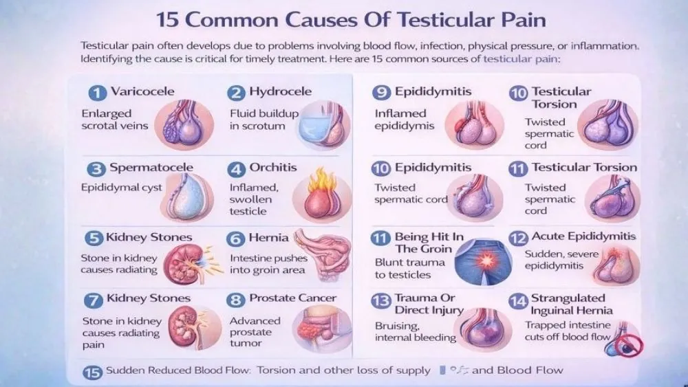 Common Causes Of Testicular Pain