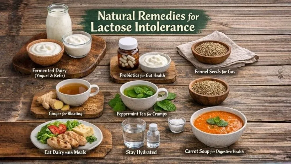 Natural Remedies For Lactose Intolerance