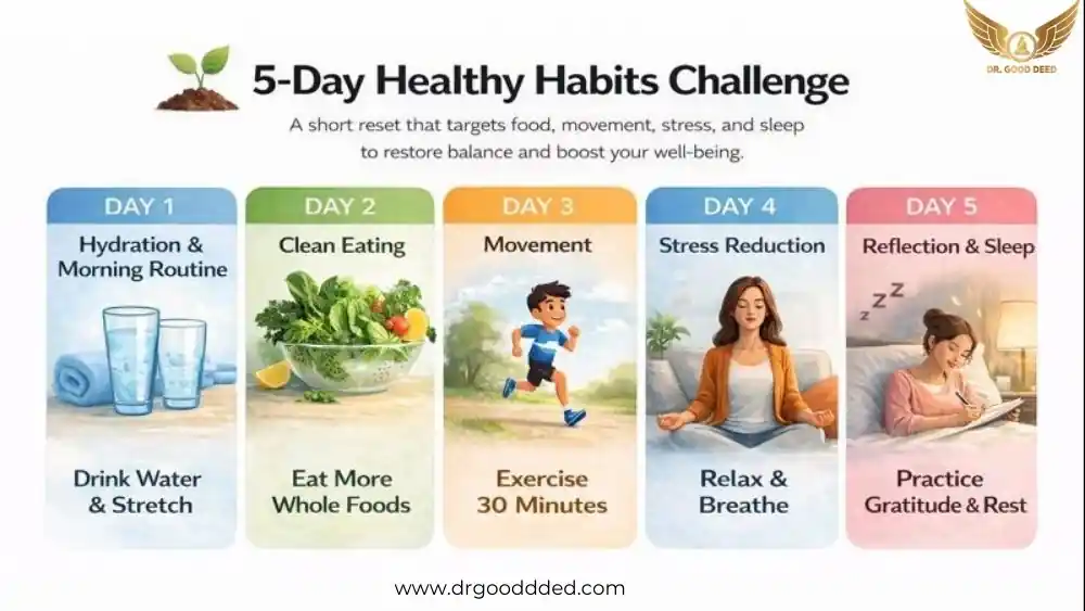 5 Day Healthy Habits Challenge