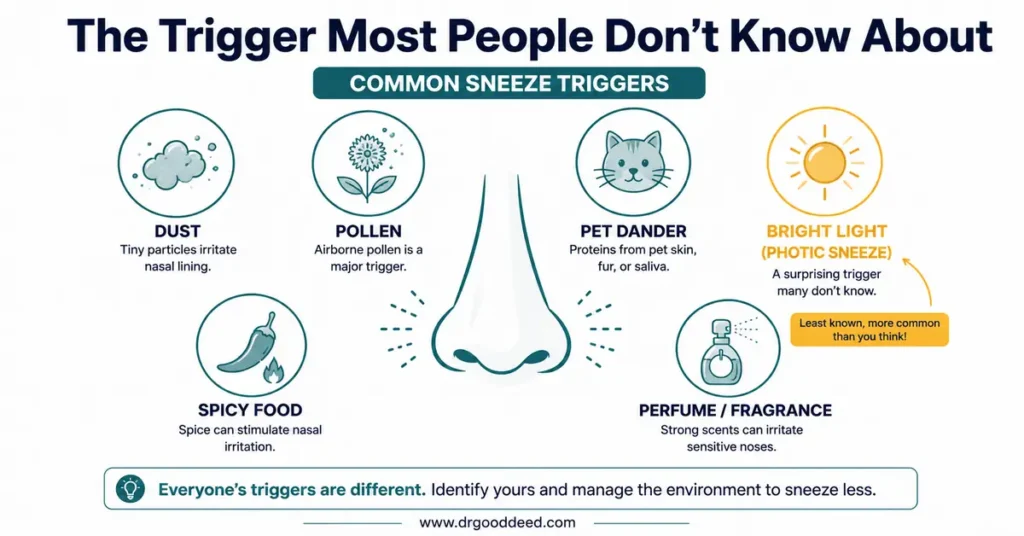 Natural remedies to stop sneezing common triggers