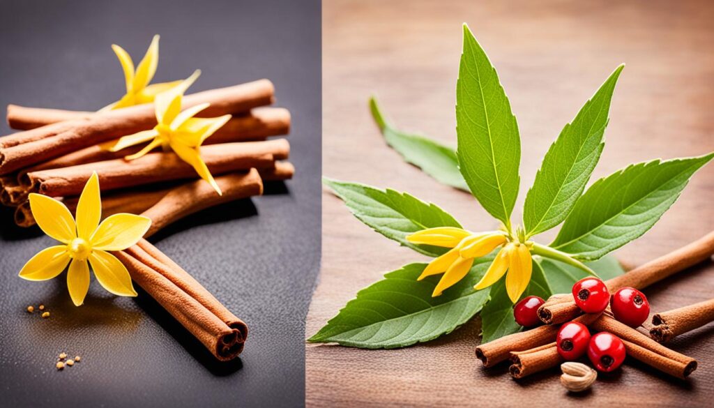 Ashwagandha and Cinnamon Oil Infographic