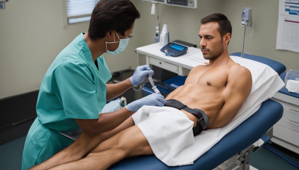 diagnosis of chronic right testicular pain