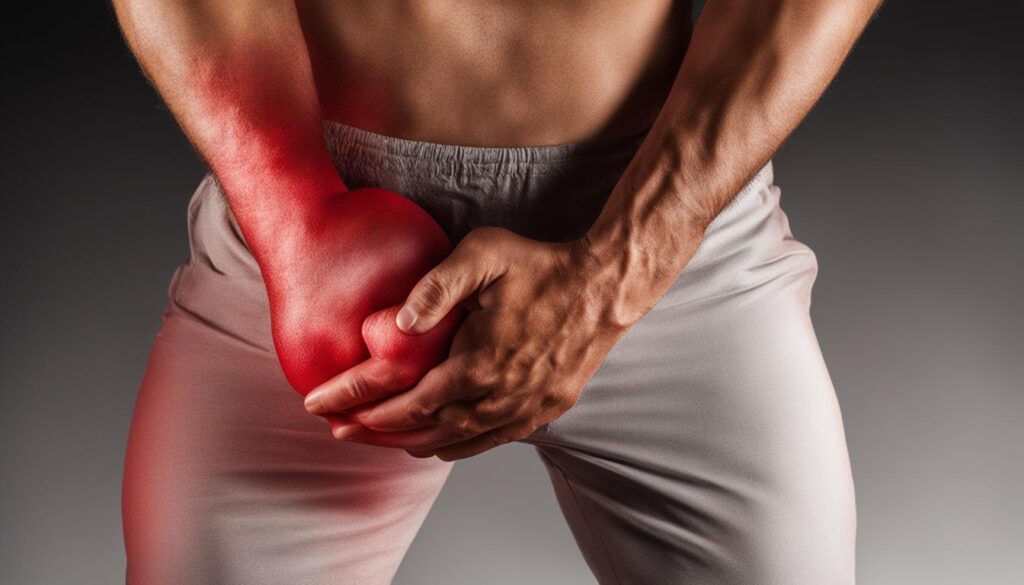 pain and discomfort in testicular cancer