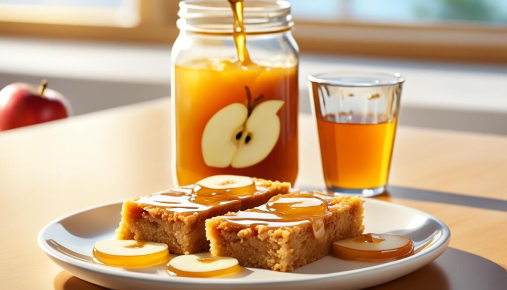 Apple honey breakfast bars