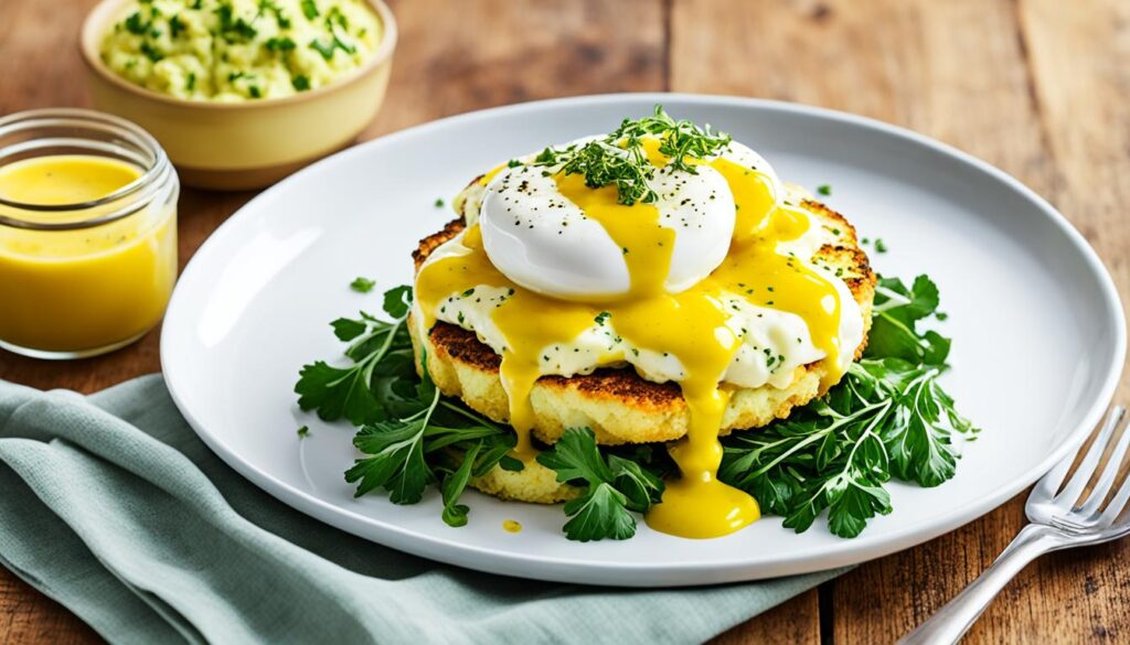 Cauliflower Eggs Benedict