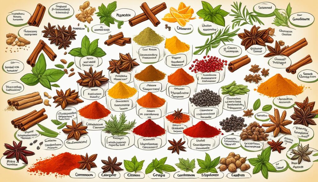 Spices for nausea relief
