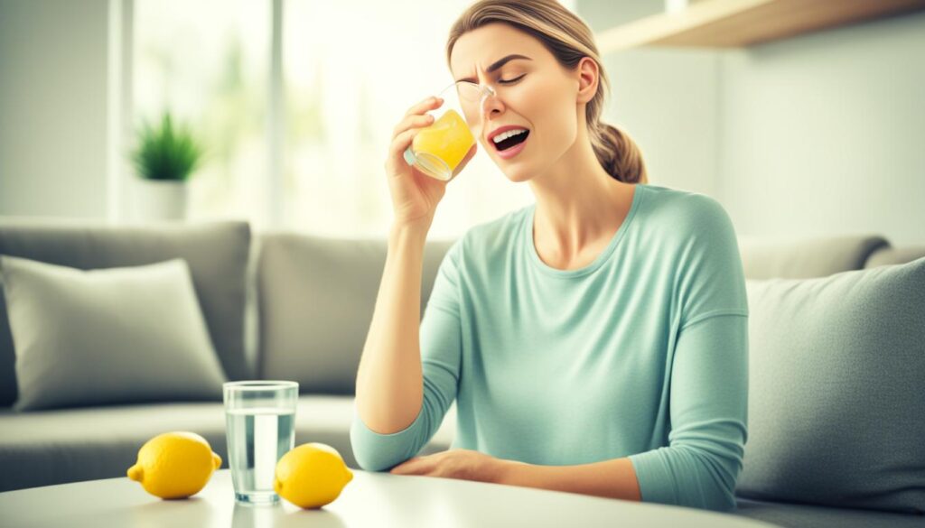 rehydrating after vomiting