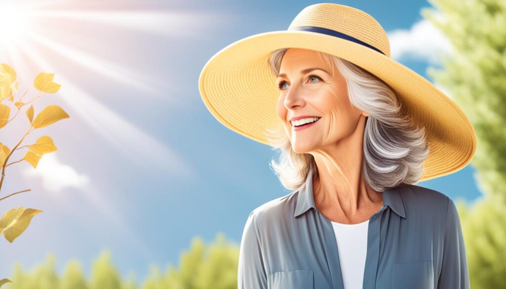 sun exposure and gray hair