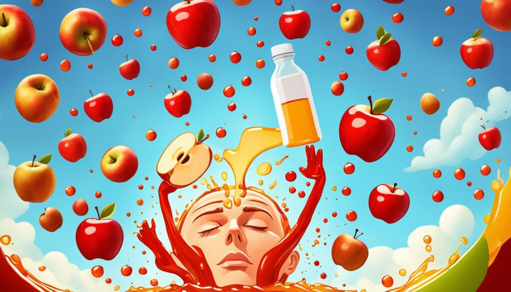 apple cider vinegar for itchy scalp