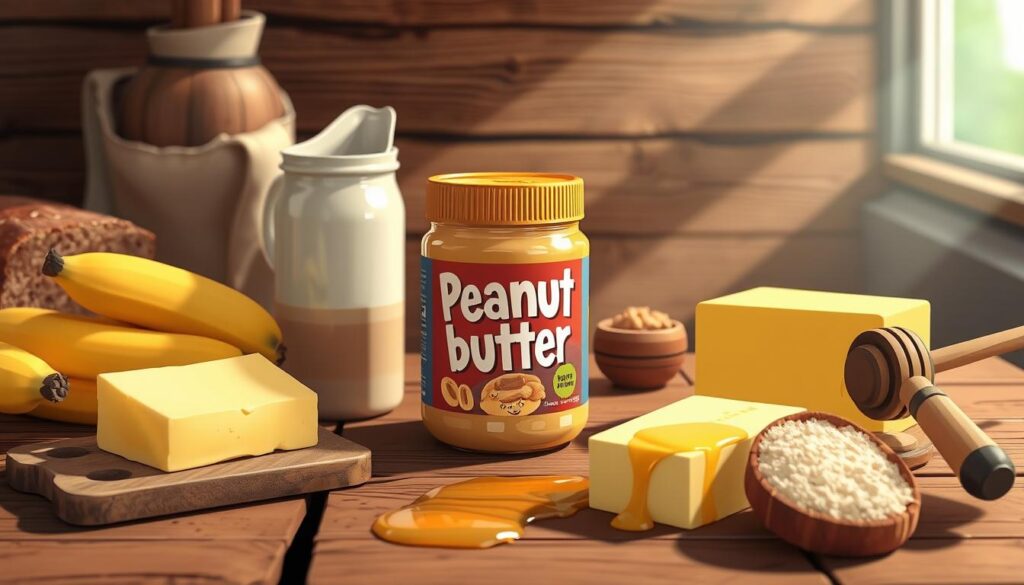 butter and peanut butter butter and peanut butter