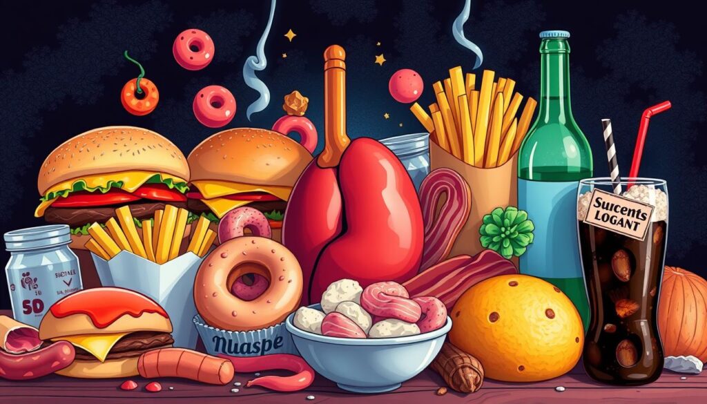 liver-damaging foods