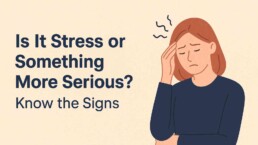 difference between stress and anxiety symptoms