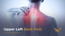 upper left back pain