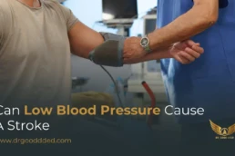 can low blood pressure cause a stroke