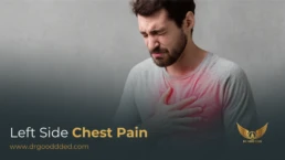 left side chest pain