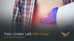 pain under left rib cage