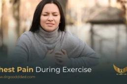 chest pain during exercise