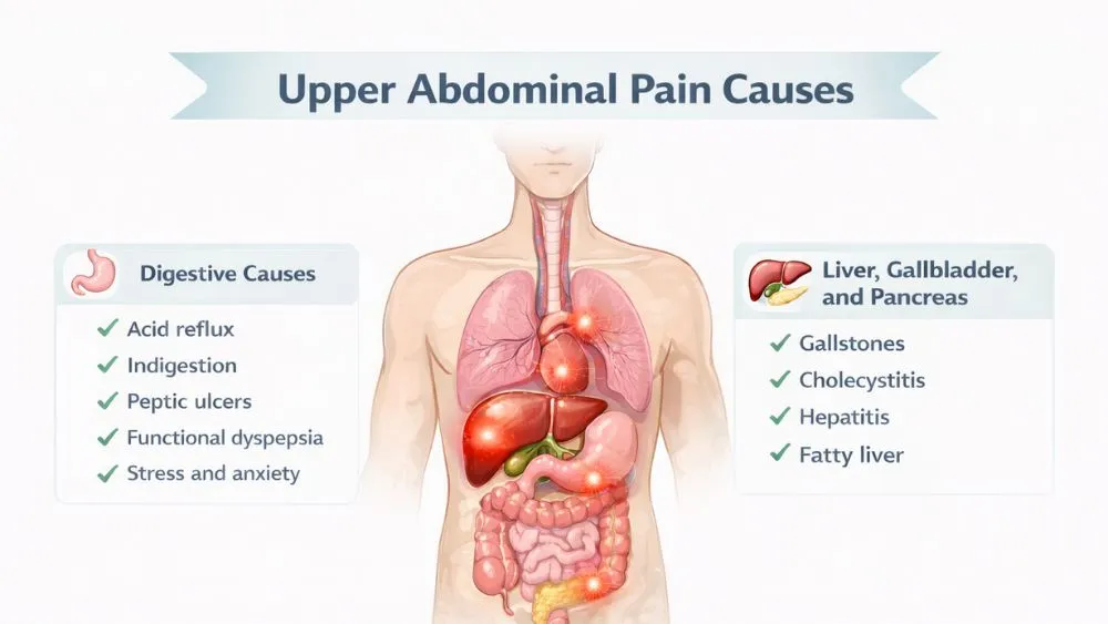 Upper Abdominal Pain Causes