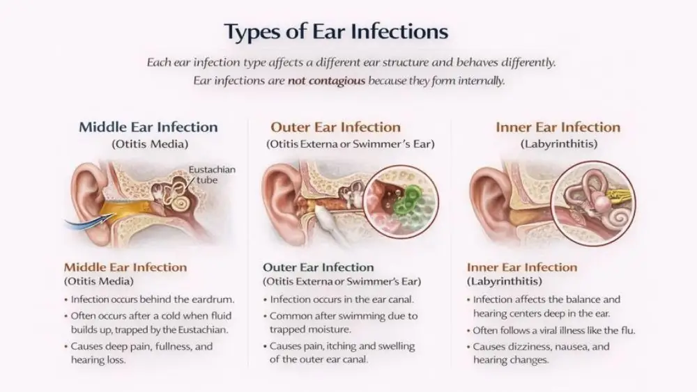 Types of Ear Infections