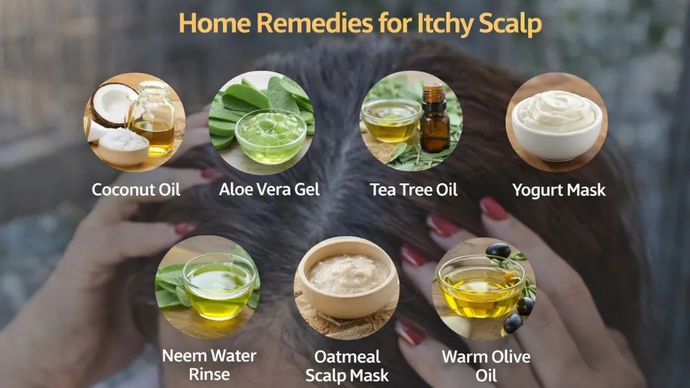 Home Remedies for Itchy Scalp
