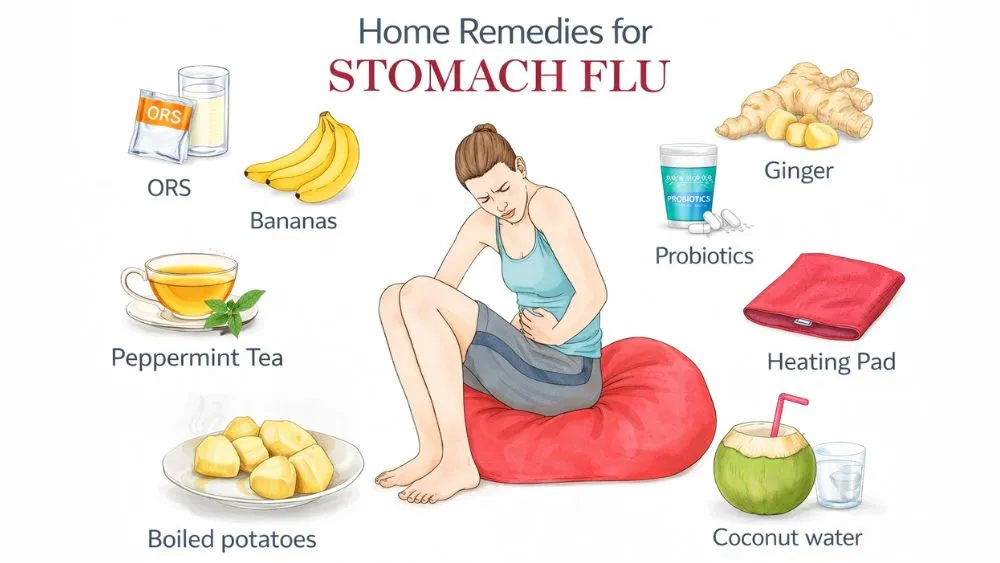 Home Remedies for Stomach Flu