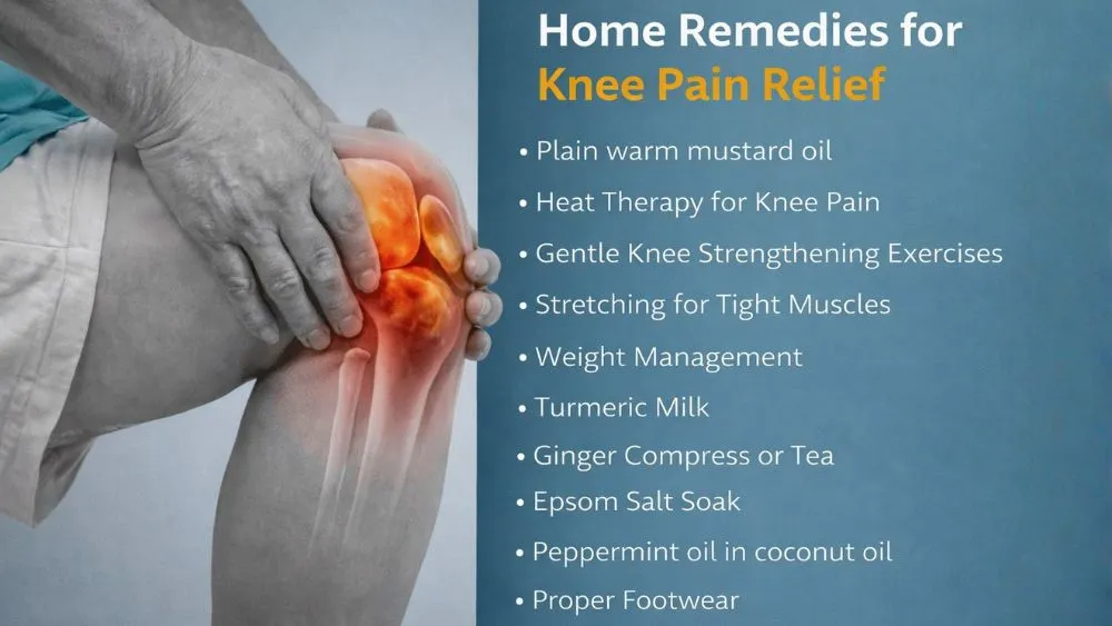 Home Remedies for Knee Pain Relief
